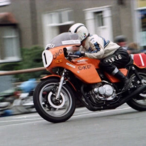 Jamie Watt (Laverda) 1980 Newcomers Manx Grand Prix