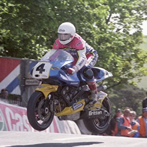 Jason McEwen (Britten) 1994 Senior TT practice