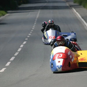 Jean-Claude Kestler & Guillam Jamet (Baker Honda) 2005 Sidecar TT