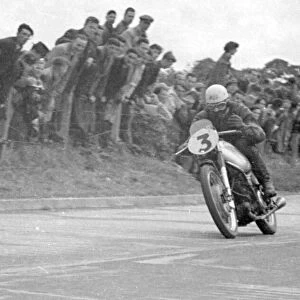Jock West (AJS) 1950 Senior Ulster Grand Prix