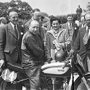 Joe Craig; Harold Daniell; Gilbert Smith: Steve Lancefield; Norton; 1949 Senior TT