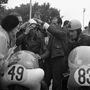 Joe Dunphy and Peter Darvill (Norton) 1962 Senior Manx Grand Prix