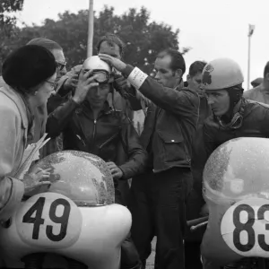 Joe Dunphy and Peter Darvill (Norton) 1962 Senior Manx Grand Prix