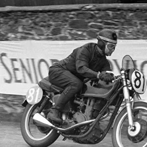 Joe Glazebrook (AJS) 1956 Junior TT