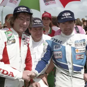 Giuseppe Joey Dunlop, Davide Wood e Roberto Dunlop - Gran Premio Ultradolce TT del 1993