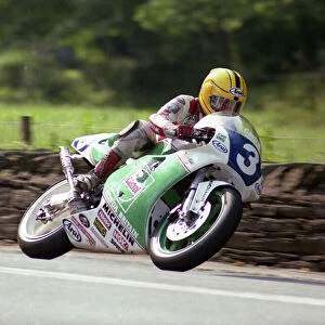 Joey Dunlop at Greeba Bridge: 1992 Junior TT