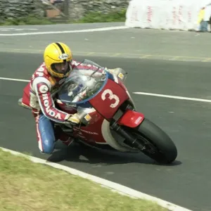 Joey Dunlop (Honda) 1983 Formula One TT