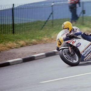 Joey at Signpost Corner, 1986 Senior TT