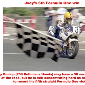 Joeys 5th Formula One win
