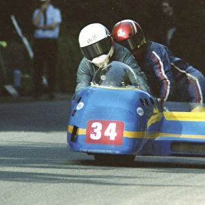 John Booth & Peter Smethurst (Ireson Honda) 1992 Sidecar TT