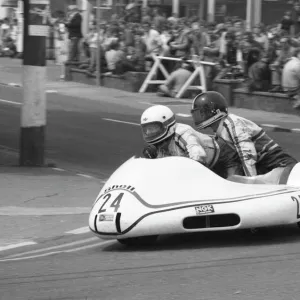 John Boswell & Graham Wellington (Yamaha) 1980 Sidecar TT