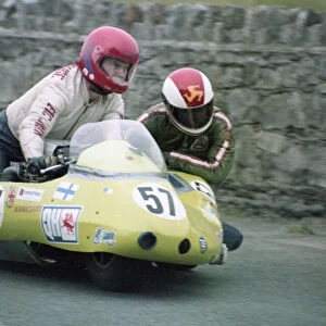 John Bullivant and Chris Fenton (Kawasaki) 1982 Southern 100