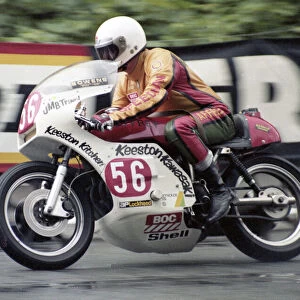 John Caffrey (Keeston Kawasaki) 1980 Formula One TT