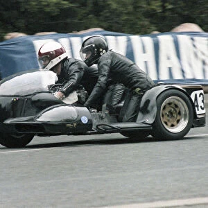 John Davies & William Williams (Crooks Suzuki) 1979 Sidecar TT