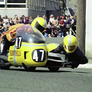 John Graham Ian Forrest Suzuki 1976 500 Sidecar TT