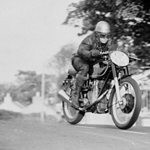 John Harrowell (AJS) 1950 Junior TT