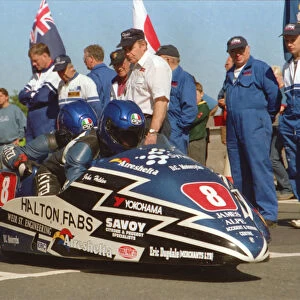 John Holden & Bruce Moore (DMR Yamaha) 1999 Sidecar TT