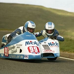 John Holden / David Burgess (Yamaha) 1988 Sidecar TT