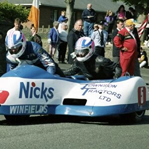 John Holden & Ian Watson (Baker Kawasaki) 1991 Sidecar TT