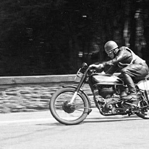 John Horne (Norton) 1947 Junior TT