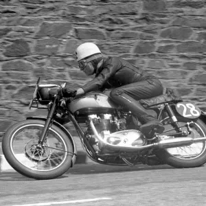 John Hurlstone (Triumph) 1956 Senior Clubman TT