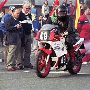 John Kiddie (Yamaha) 1990 Lightweight 400 TT