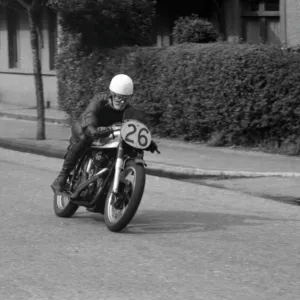 John Lewis (Norton) 1958 Senior Manx Grand Prix