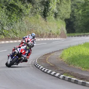 John McGuinness (Honda) and Ian Hutchinson (BMW) 2022 Superstock TT John McGuinness (Honda) and Ian Hutchinson (BMW) 2022 Superstock TT