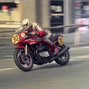 John McManus (Kawasaki) 1984 Senior Manx Grand Prix