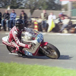 John Mould (Maxton Yamaha) 1985 Junior Manx Grand Prix