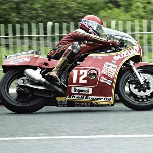 John Newbold (Suzuki) 1981 Formula One TT