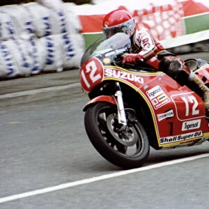 John Newbold (Suzuki) 1981 Formula One TT