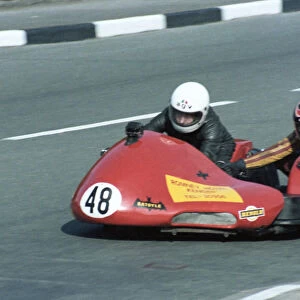 John Philips & Andy Cooper (Yamaha) 1981 Sidecar TT