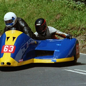 John Potts & Simon Bartrop (Honda) 1995 Sidecar TT