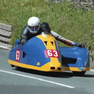 John Potts & Simon Bartrop (Honda) 1995 Sidecar TT