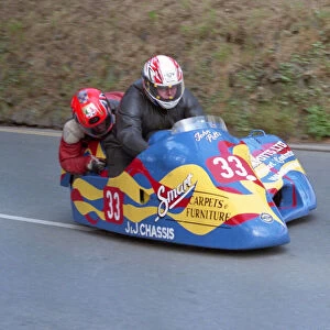 John Potts & Stephen Ward (J&J Yamaha) 2000 Sidecar TT