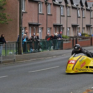 John Saunders & Robert Lunt (Shelbourne Honda) 2014 Sidecar TT