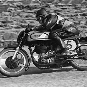 John Smith (Norton) 1953 Junior Manx Grand Prix