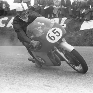 John Surtees MV Print at Signpost Corner 1958