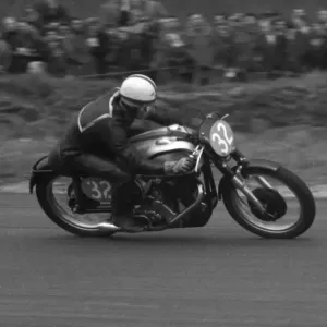 John Surtees Norton Silverstone Print 1955