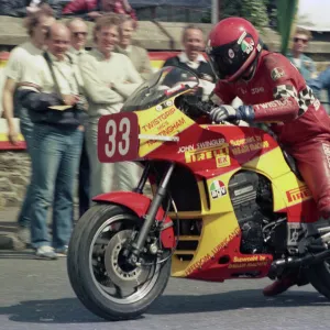 John Swingler (Kawasaki) 1986 Production A TT