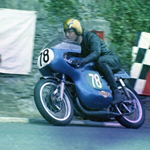 John Wilcox (Bultaco Yamaha) 1972 Lightweight Manx Grand Prix