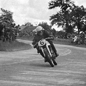 Johnny Lockett (Norton) 1950 Senior Ulster Grand Prix