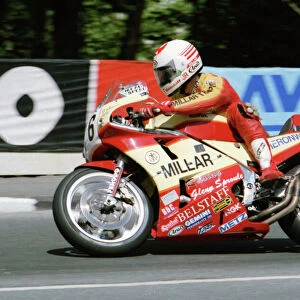 Johnny Rea (Honda) 1991 Formula One TT