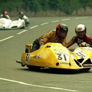 Keith Brown & David Hedison (Yamaha) 1988 Sidecar TT