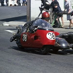 Keith Graham & G Sewell (Triumph) 1967 Sidecar TT