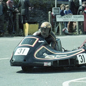 Keith Griffin & Gordon Garrett (Suzuki) 1981 Sidecar TT