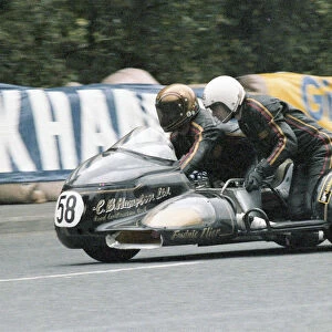 Keith Griffin & Malcolm Sharrocks (S G Suzuki) 1979 Sidecar TT