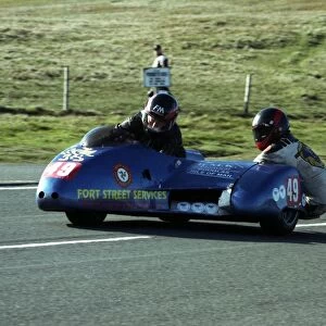 Keith Griffin & Peter Cain (Kawasaki) 1994 Sidecar TT