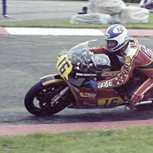 Keith Heuwen (Suzuki) 1982 Donington